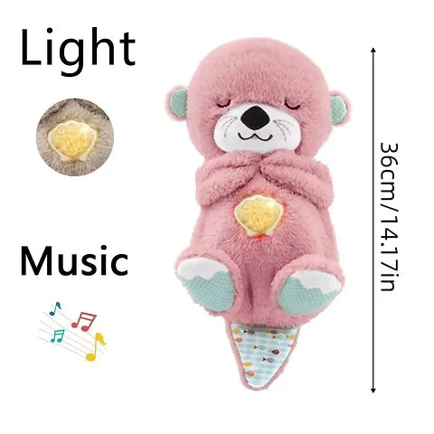 Breathing Plush Otter - Sound & Light Soothing