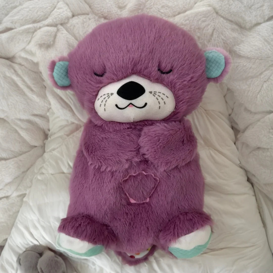 Breathing Plush Otter - Sound & Light Soothing